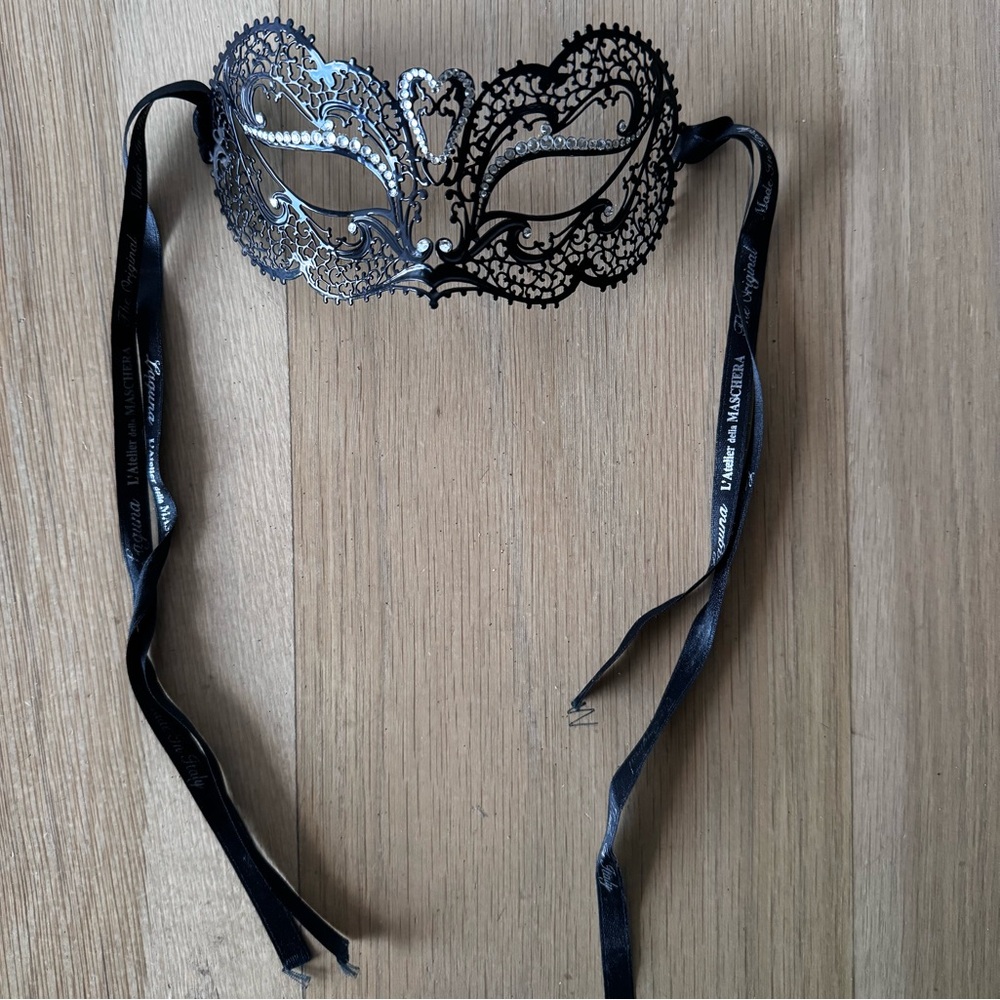 Lace Black Masquerade Mask